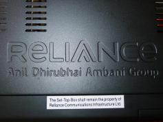 Measat 3 at 91.5 e-Reliance Digital TV-official HD DVR receiver DVR H 101 with the HDD-11