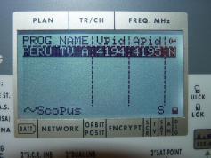 Intelsat 805 at 55.5 w _ c band _ hemi footprint_3 794 H Peru TV _NIT data